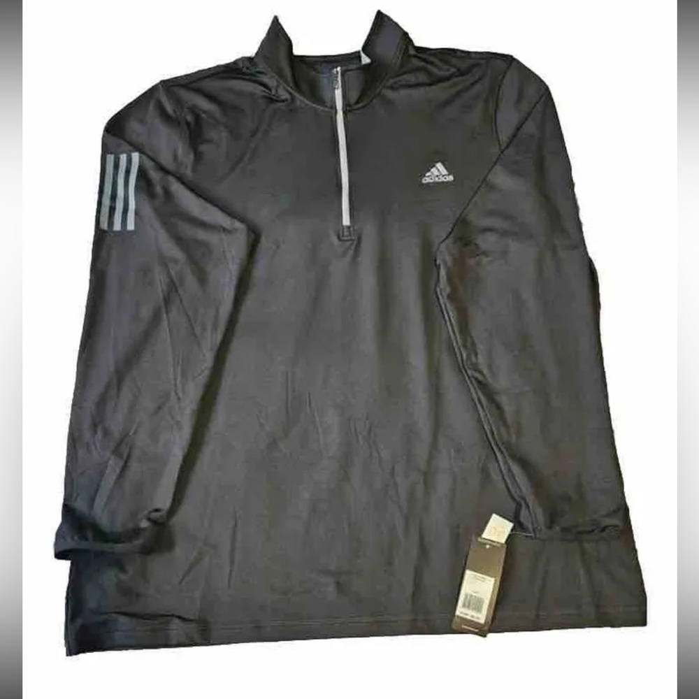 ADIDAS MENS CLASSIC 1/4 ZIP GOLF PULLOVER JACKET SIZE MEDIUM NWT